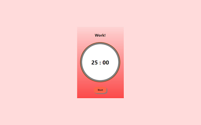 Pomodoro timer chrome extension