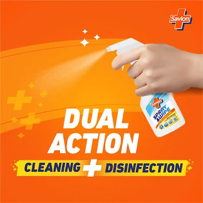 Savlon Spray & Wipe Multipurpose Disinfectant Cleaner - 500 ml