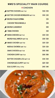 Moti Mahal Delux menu 4