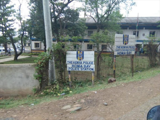 Homa Bay police station/ FILE