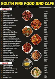 South Fire Food & Cafe menu 2