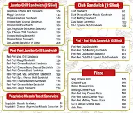 Gj-5 Sandwich And Pizza menu 2