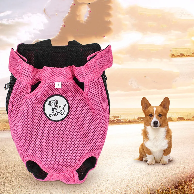 Sac de poitrine et sac à dos pour chien, pratique pour les sorties, sac à quatre pattes pour animaux de compagnie, idéal Pet Supplies, facile à utiliser.