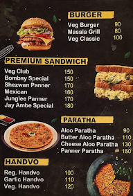 Jay Ambe The Kafe Kitli menu 3