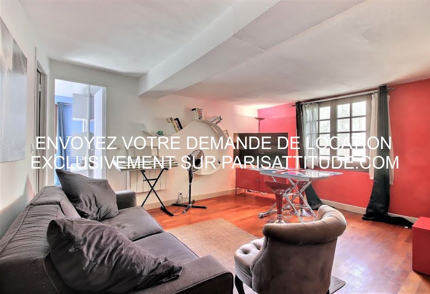 Location meublée appartement 2 pièces 34 m² à Paris 3ème (75003), 1 790 €