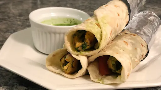 Chicken Seekh Rumali Roll