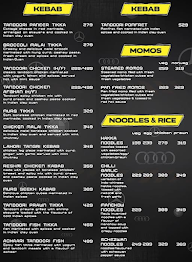 Cafe Autoholic menu 1
