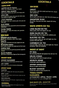 Holi Bar & Restaurant menu 1