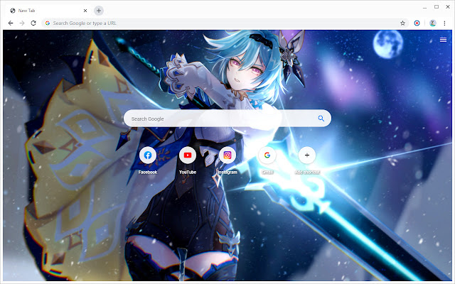Eula Genshin Impact Wallpapers New Tab