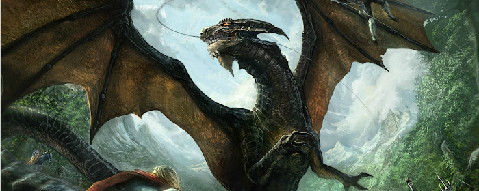 Cool Dragons HD Wallpaper New Tab Theme marquee promo image