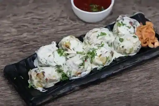 Afghani Malai Chicken Tandoori Momos