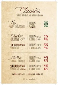 Biryani Blues menu 2