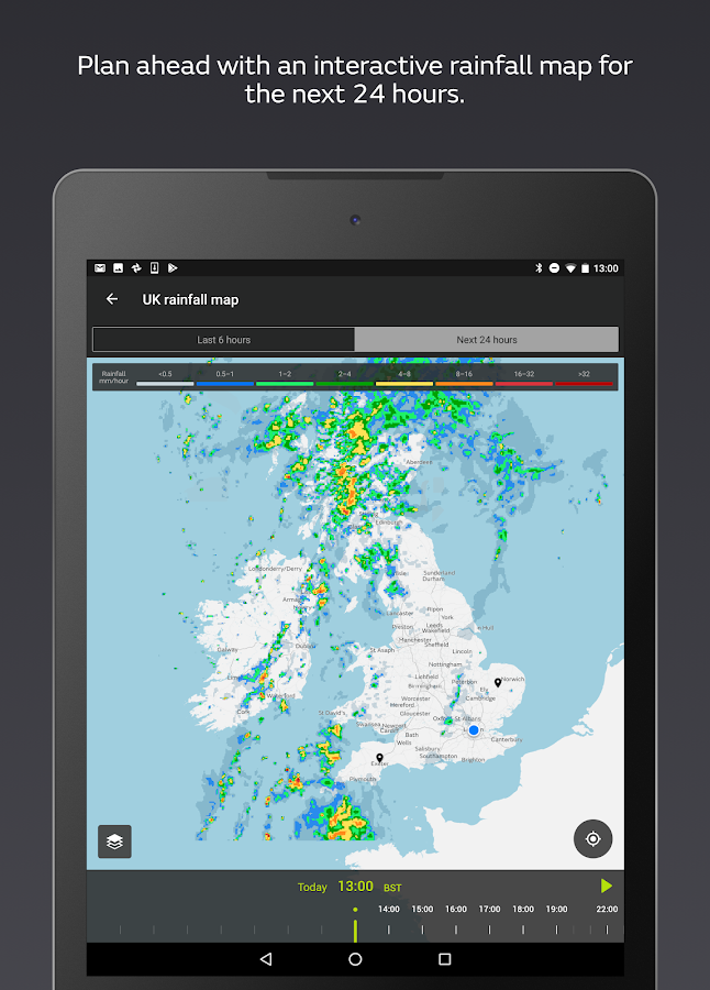 Met Office Weather Forecast Android Apps on Google Play