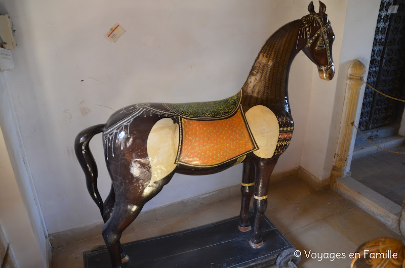 palais royal Jaisalmer, cheval