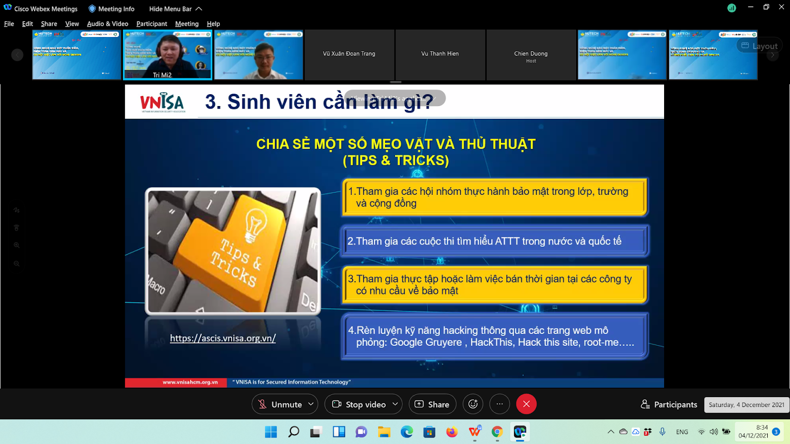 HỘI THẢO “CÔNG NGHỆ BẢO MẬT PHẦN MỀM, ĐIỆN TOÁN ĐÁM MÂY VÀ CƠ HỘI VIỆC LÀM VỚI NGHỀ DEVOPS” 88