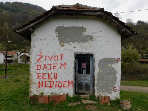 Meštani sela iz okoline Vlasotinca protestuju protiv izgradnje mini-hidroelektrana