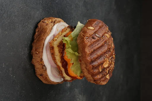 Aloo Tikki Tandoori Burger