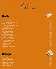 Desi Addict menu 1