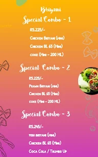 Starlight menu 3