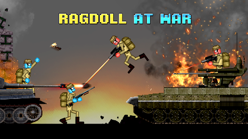 Ragdoll Battle - War Simulator screenshot #3