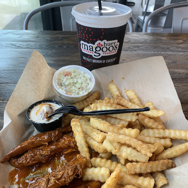 Gluten-Free Fries at Huey Magoo's Chicken Tenders