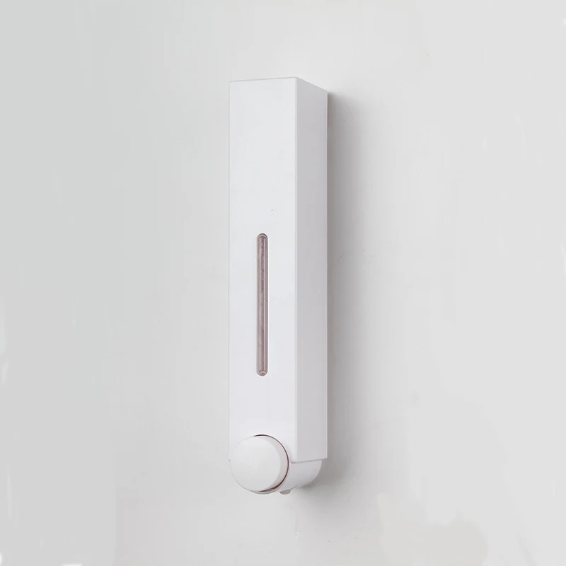 Dispensador de sabonete automático de plástico, sem toque. Higiene e praticidade para banheiros e cozinhas.