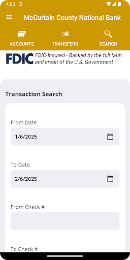 Screenshot McCurtain Co. National Bank