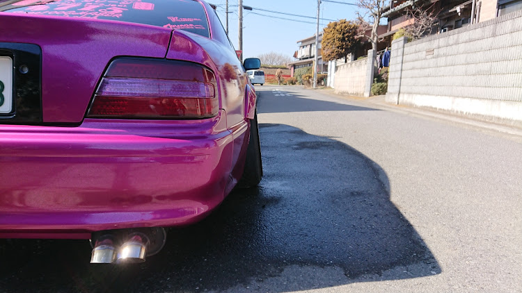 チェイサーの洗車・磨き・車を眺めながらの一服に関するカスタム事例の投稿画像6枚目