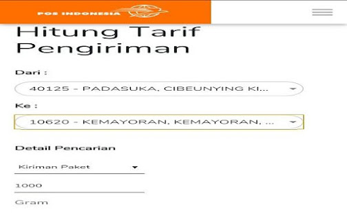 cek ongkir pos(圖7)-速報App