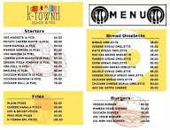 K-Townn Quick Bites menu 2