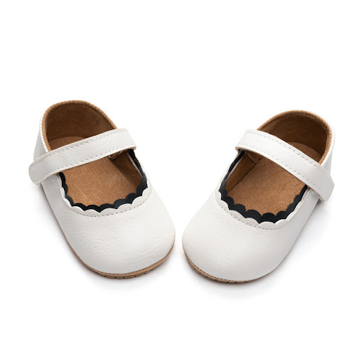 Title 6, Baby Girl Artificial PU Toddler Shoes. Comforta...