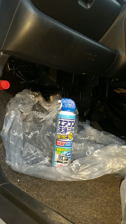 ワゴンRのDIY・ホーン取付・エアコン消臭に関するカスタム事例の投稿画像4枚目