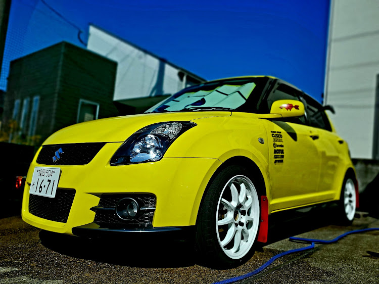 スイフトスポーツのneed for swift・鳴淵ダム・五ヶ山ダム・CTのみなさんに感謝・コロナが早く終息しますようにに関するカスタム事例の投稿画像1枚目