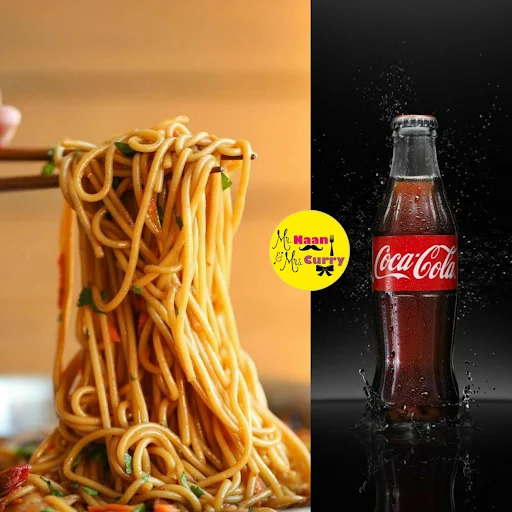 Veg Noodle And Coke