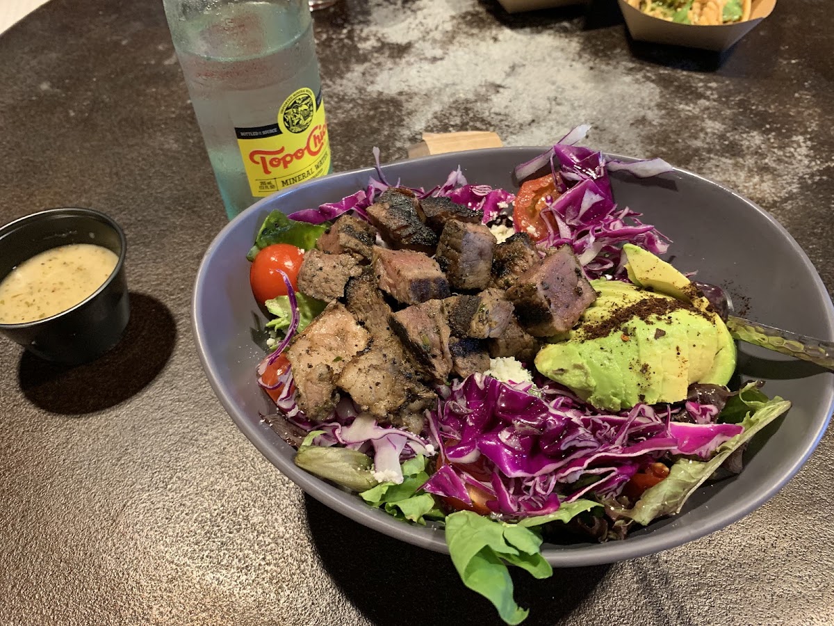 Steak salad!