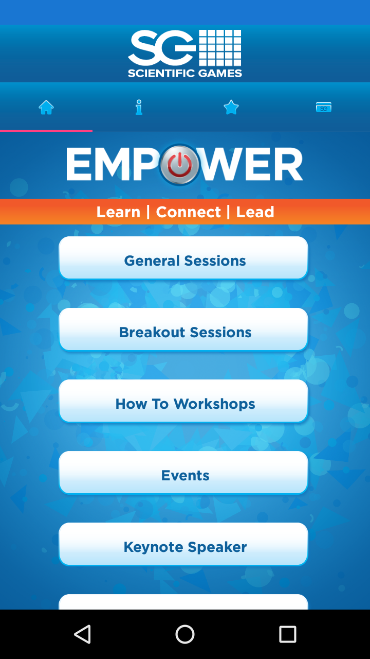 SG EMPOWER Screen 1