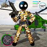 Cover Image of Download Army Stickman US Rope Hero counter Gangstar 1.0 APK