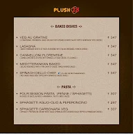 Plush 28 menu 1