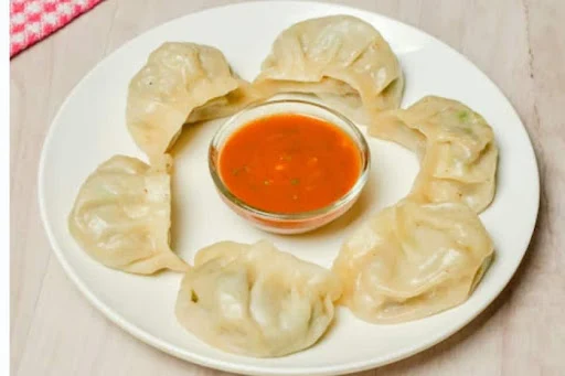 Chicken Steamed Momos [6 Pieces]