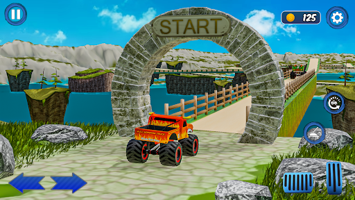 Screenshot Monster Truck Stunt Games 4x4