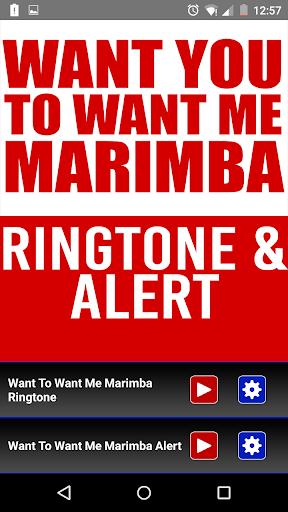 Want To Want Me Marimba Tone