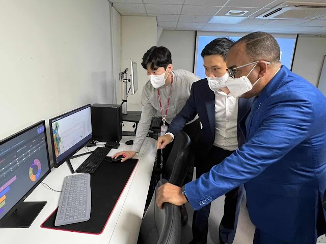 Departamento Aeroportuario conoce funcionamiento y tecnologías en aeropuertos coreanos