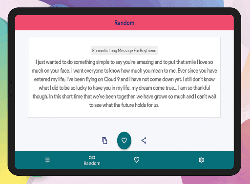 Touching Love Messages for boyfriend