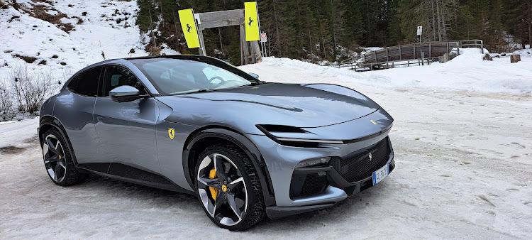 The all-wheel drive Purosangue is Ferrari's all-weather family car.