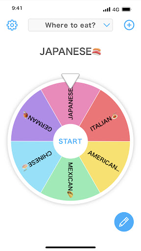 Screenshot Spinning Wheel + Roulette