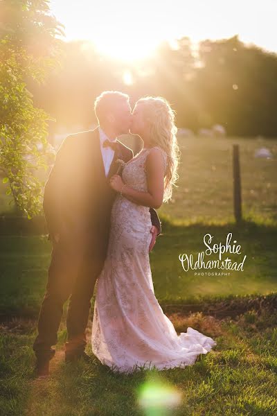 Wedding photographer Sophie Oldhamstead (sophieweddphoto). Photo of 2 July 2019