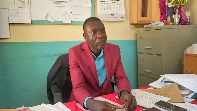 Albert Ekirapa Secondary School principal Francis Wanyonyi in Busia.