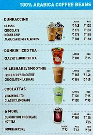 Dunkin' menu 5