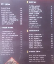 Juba Cafe menu 2