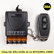 Công Tắc Điều Khiển Từ Xa Rf 433Mhz 100M 30A